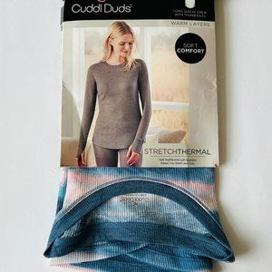 CUDDL DUDS Women's Long Sleeve Crew Size L NIP